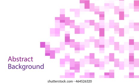 mosaic pixel purple and pink color background abstract art vector pan tone 