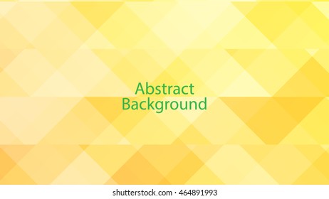 mosaic pixel Yellow and white color background abstract art vector