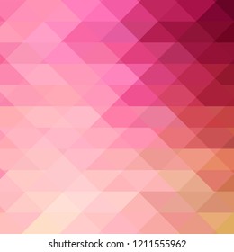 Mosaic of rectangular pieces of different shades.