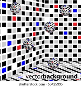 mosaic room background