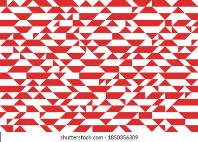 Mosaic seamless background, vector chaotic abstract geometric tiling background, interior design element or wallpaper, wrapping paper or web design.