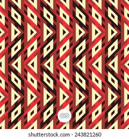 Mosaic. Seamless geometrical background. Abstract vector Illustration. Can be used for wallpaper, web page background, book cover.