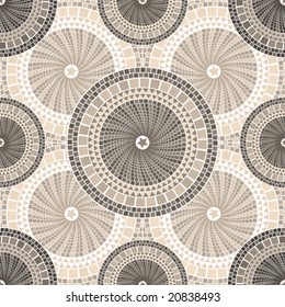 Mosaic seamless pattern