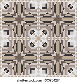 Mosaic seamless pattern
