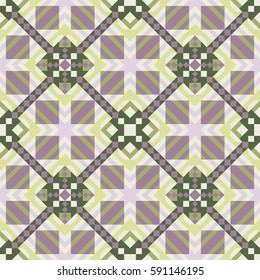 Mosaic seamless pattern.  Abstract geometric background.
