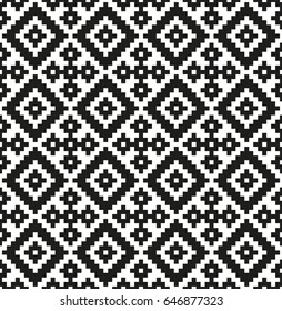 Patrón sin costuras de mosaico. Textura geométrica moderna. Ilustración vectorial.