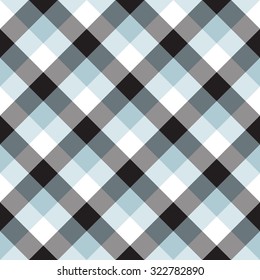 Mosaic seamless pattern. Print in a cage in a rustic style for interior decorating, home textiles, clothing.