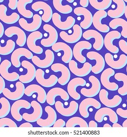 Mosaic seamless pattern. Retro memphis style, fashion 80-90s. colorful and bright concept design. Hipster and trendy pattern.