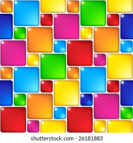 Patrón sin fisuras mosaico. (Vea más antecedentes sin problemas en mi cartera).