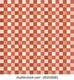 Mosaic seamless pattern. Square geometric form. 