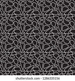 Mosaic seamless pattern. Vector abstract background.