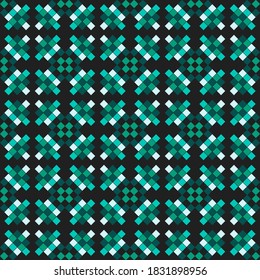 Mosaic of squares. Abstract background. Seamless pattern. Vector illustration for web design or print.