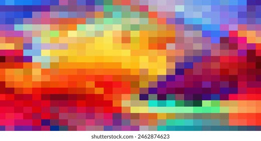 mosaic squares pattern, looks very cool at full size! square size is 50 square pix