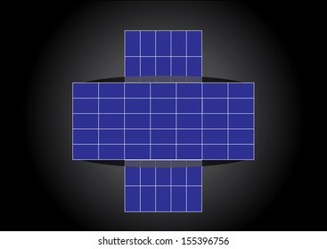 Mosaic Style Pattern. Vector