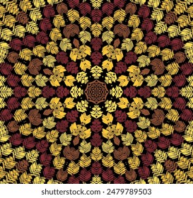 Mosaic tile vector seamless pattern. Interior decor geometric print. Stained texture background design. Spanish traditional tile mosaic seamless pattern. Muslim ethnic motif.