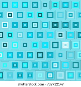 Mosaic Tiles Background with Multicolored Squares. Colorful Background for Tile, Fabric, Packaging Paper, Tablecloth, Banner, Textile. Surface Textures. Mosaic Tiles Background in Greek Style.