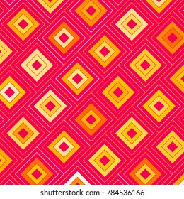 Mosaic Tiles Background with Multicolored Squares. Colorful Background for Tile, Fabric, Packaging Paper, Tablecloth, Banner, Textile. Surface Textures. Mosaic Tiles Background in Greek Style.