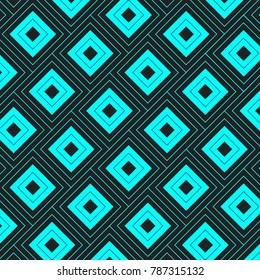 Mosaic Tiles Background with Multicolored Squares. Colorful Background for Tile, Fabric, Packaging Paper, Tablecloth, Banner, Textile. Surface Textures. Mosaic Tiles Background in Greek Style.
