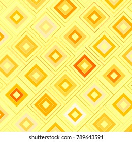 Mosaic Tiles Background with Multicolored Squares. Colorful Background for Tile, Fabric, Packaging Paper, Tablecloth, Banner, Textile. Surface Textures. Mosaic Tiles Background in Greek Style.