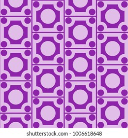 Mosaic Tiles Background with Squares and Circles. Geometry Background for Tile, Fabric, Packaging Paper, Tablecloth, Banner, Textile. Surface Textures. Mosaic Tiles Background in Classic Style.