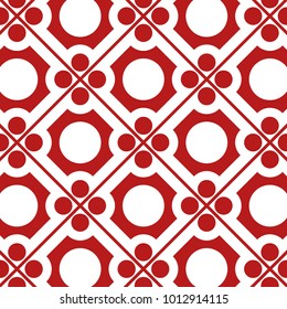 Mosaic Tiles Background with Squares and Circles. Geometry Background for Tile, Fabric, Packaging Paper, Tablecloth, Banner, Textile. Surface Textures. Mosaic Tiles Background in Classic Style.