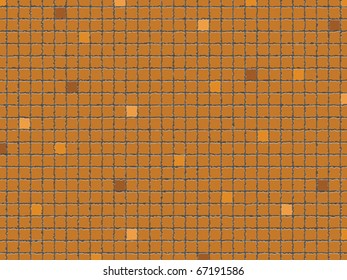 mosaic tiles texture, abstract vector art illustration