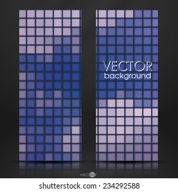 Mosaic Tiles Texture Background. Vector Illustration. Eps 10