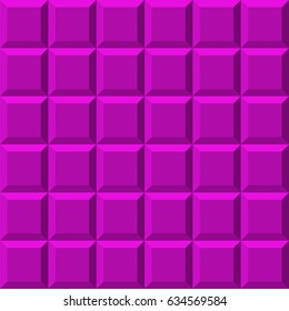 Mosaic Tiles, vector Game background, Pink seamless pattern