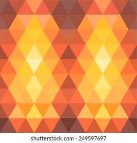 Mosaic triangle background. Geometric background