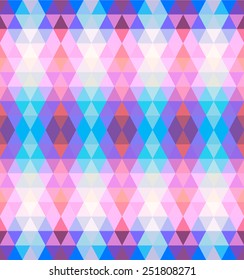 Mosaic triangle background. Geometric background