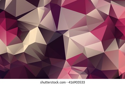 Mosaic triangle background. Geometric background.eps.10