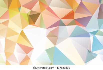 Mosaic triangle background. Geometric background.eps.10