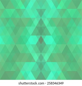 Mosaic triangle background. Geometric background. Rhombus background