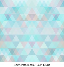 Mosaic triangle background. Geometric background. Rhombus background