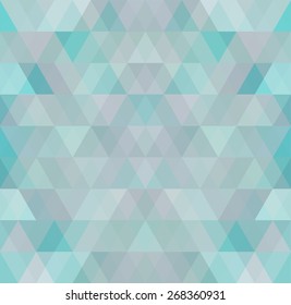 Mosaic triangle background. Geometric background. Rhombus background