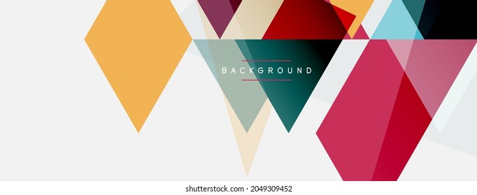El mosaico triangula el fondo geométrico. Concepto técnico o empresarial, patrón para fondo de pantalla, banner, fondo, página de inicio