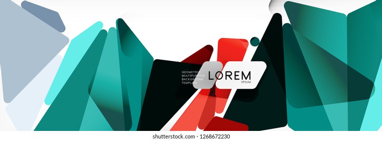 Fondo geométrico abstracto de estilo de polos bajos de mosaico triangular. Vector poligonal. Resumen del diseño vectorial de tecnología brillante blanca.