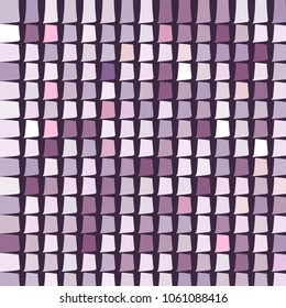 Mosaic vector background. Irregular shaped contoured rectangular tiles with uneven rugged edges. Abstract dynamic colorful patchwork texture. Decorations, packaging, textile fabric design.