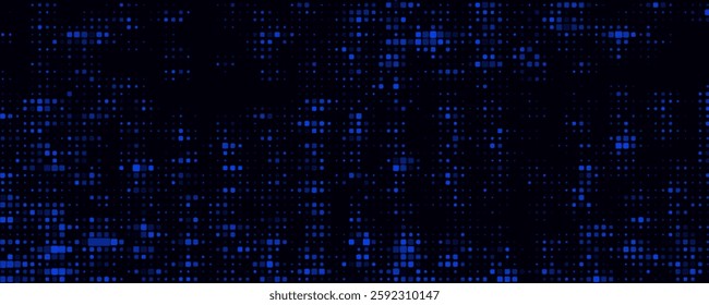 Mosaic vector background. Random pattern design Texture of geometric shapes, smooth squares. Digital network, cells. Building. Tetris. Poster of business,