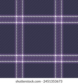 Mosaic vector fabric texture, back background plaid tartan. Glamor check seamless textile pattern in pastel and dark color.