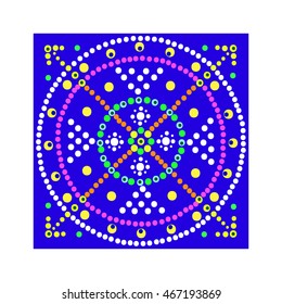 Mosaic. Vector image.