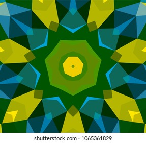 Mosaic of a vector kaleidoscope, abstract Mosaic Background, colorful Futuristic Background, geometric Triangular Pattern