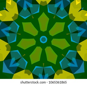 Mosaic of a vector kaleidoscope, abstract Mosaic Background, colorful Futuristic Background, geometric Triangular Pattern