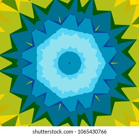 Mosaic of a vector kaleidoscope, abstract Mosaic Background, colorful Futuristic Background, geometric Triangular Pattern