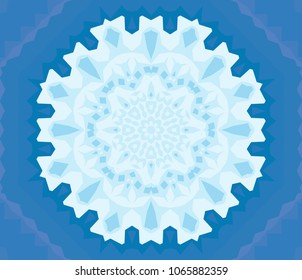 Mosaic of a vector kaleidoscope, abstract Mosaic Background, colorful Futuristic Background, geometric Triangular Pattern