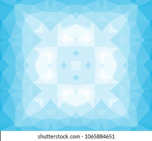 Mosaic of a vector kaleidoscope, abstract Mosaic Background, colorful Futuristic Background, geometric Triangular Pattern
