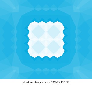 Mosaic of a vector kaleidoscope, abstract Mosaic Background, colorful Futuristic Background, geometric Triangular Pattern, EPS 10 Vector illustration.