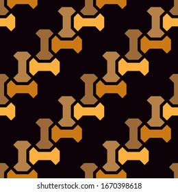  Mosaikmotive. Folk-Muster. Nahtlose Vektorillustration. Ethnische Ornamente.Figures backdrop.Tribal Tapete.Gitter Hintergrund. Digitales Papier, Stoffdruck, Webdesign, abstrakte
