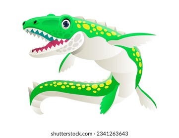 Mosasaurus Cute Cartoon Character for Kids