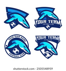 Mosasaurus Mascot Logo for Team Sports Football Club 